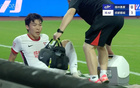 元敏誠傷勢無礙，16分鐘離場記者報道
