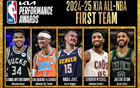 NBA官宣最佳陣容：亞歷山大等四陣全票，詹庫二三陣。